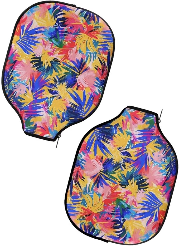 Pickleball Paddle Covers Only for Men and Women Zipper Closure Protection and Decoration