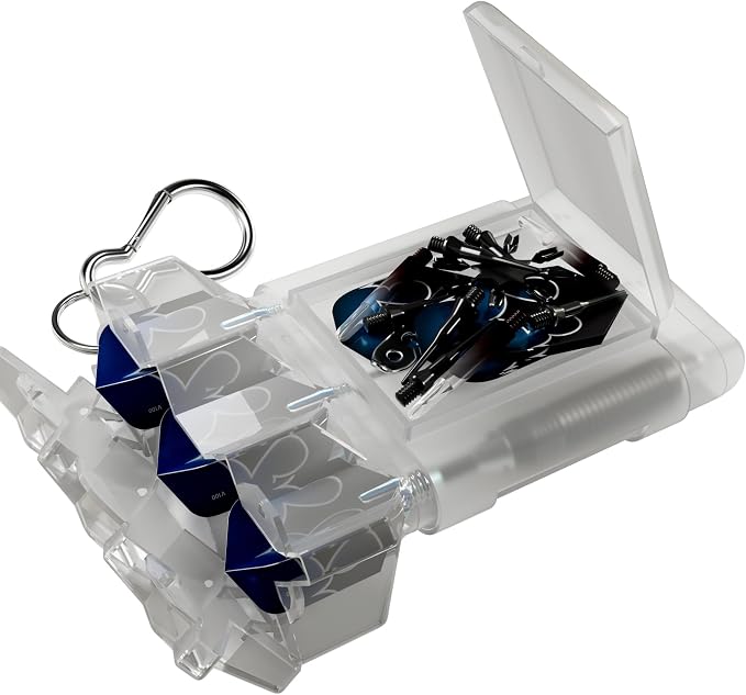 Viper Shot King Soft Tip Darts, 80% Tungsten 20 Grams, Professional Darts Plastic Tip Dart Set for Electronic Dartboard, Includes Nomad Case and Dart Accessories