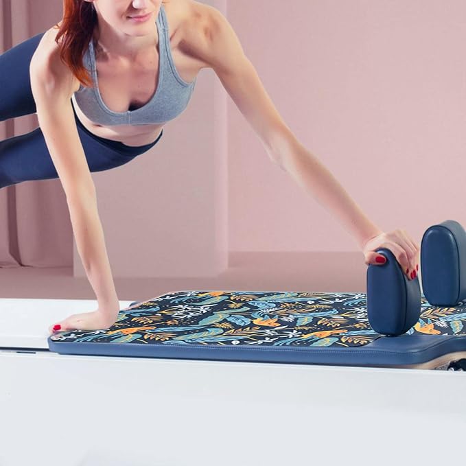 Pilates Reformer Mat, Pilates Reformer Cover Protector Great Grip Mat Washable Yoga Mat Pilates Reformer Machine Towel for Home Body Balance