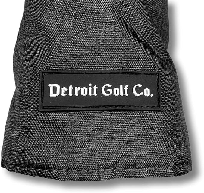 Premium Barrel Golf Club Head Covers - 3 Pack Set - Drivers, Fairway Woods and Hybrids