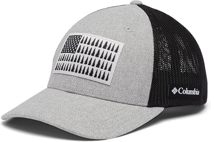 Columbia Unisex PFG Fish Flag Mesh Ball Cap