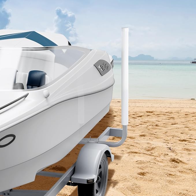 VEVOR Boat Trailer Guide, 16.7"- 60″ Adjustable Design Trailer Guide Poles, 2PCS Trailer Guide-Ons for Ski Boat, Fishing Boat or Sailboat Trailer