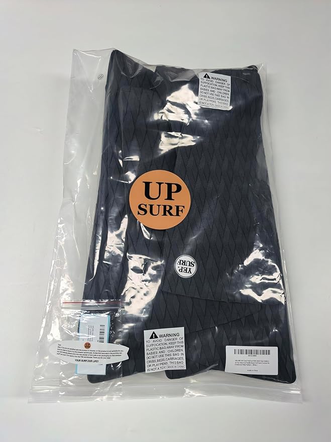 UPSURF SUP Deck Pad Surf EVA 3MM Glue Skidproof Top Stand Up Paddle Board SUP Deck Traction Pad Diamond Plate Pattern
