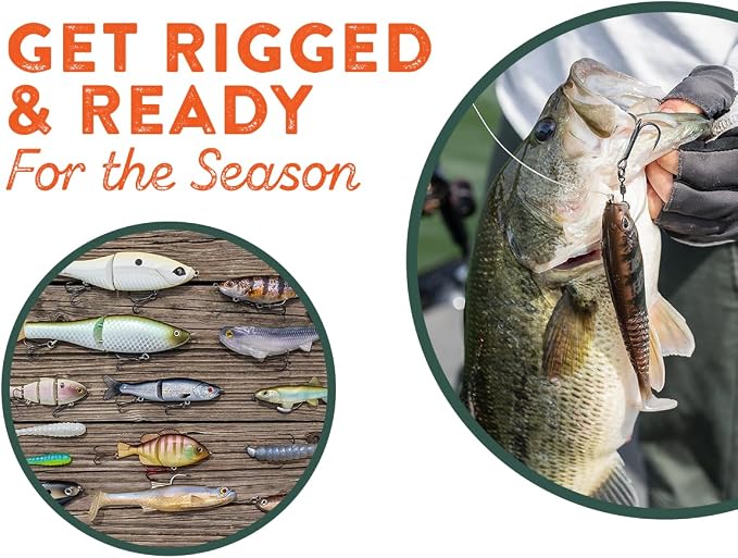 Catch Co Mystery Tackle Box Swimbaits Sensation Fishing Kit (5-7 Swimbaits)