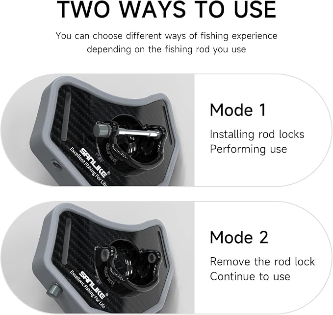 SANLIKE Stand-up Fishing Belt Adjustable Waist Fighting Belt Rod Holder