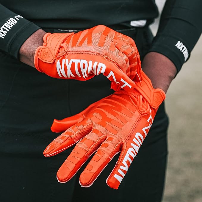 Nxtrnd G1 Pro Men's Football Gloves, Adult Sticky Receiver Gloves