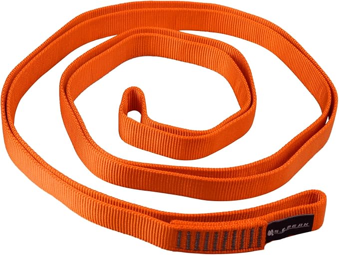 SEPEAK 25mm Nylon Tubular Webbing 1-Inch, 29kN/6520lbs, UIAA Certified Webbing Straps