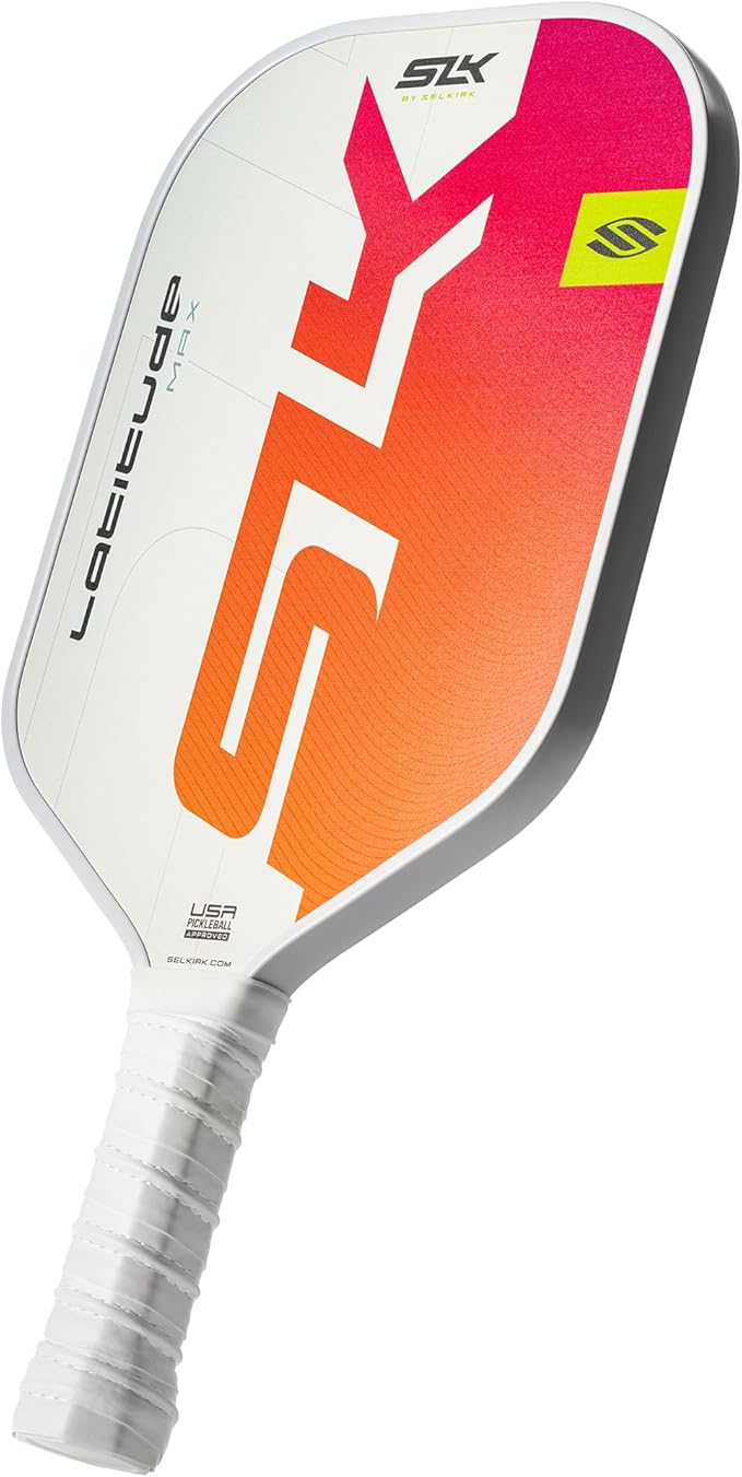 Selkirk Sport SLK Latitude 13mm Pickleball Paddle | Graphite Face with SpinFlex Surface & SX4 Polymer Core | Lightweight Pickleball Paddles for Men & Women | Control, Spin & Power