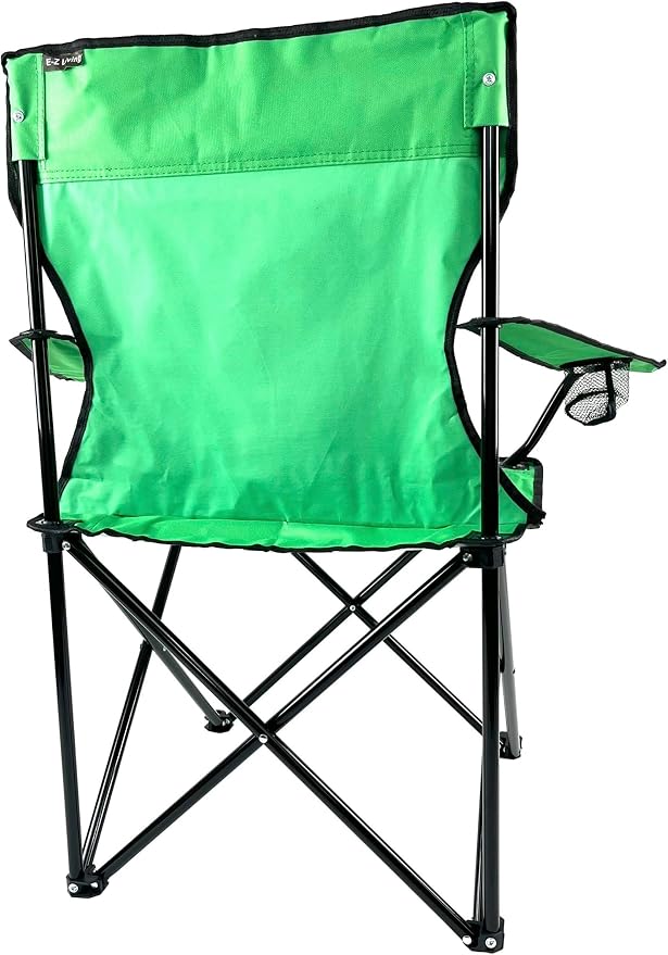 Folding Portable Outdoor Camping Chair[Large] (Green)