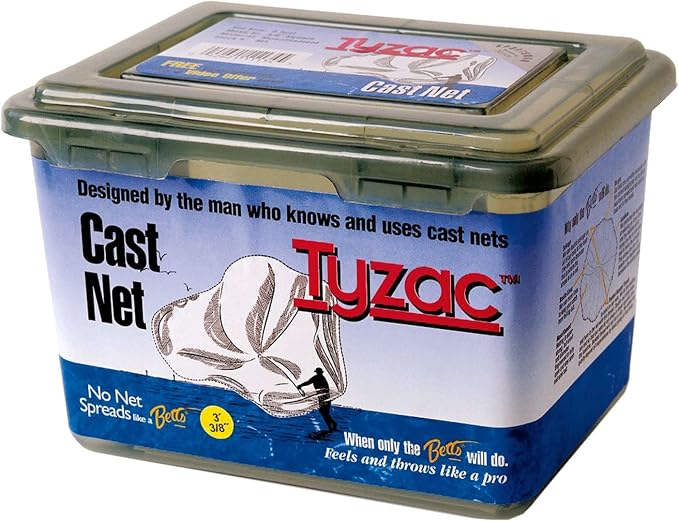 Betts Tyzac Series Cast Net for Bait Fish