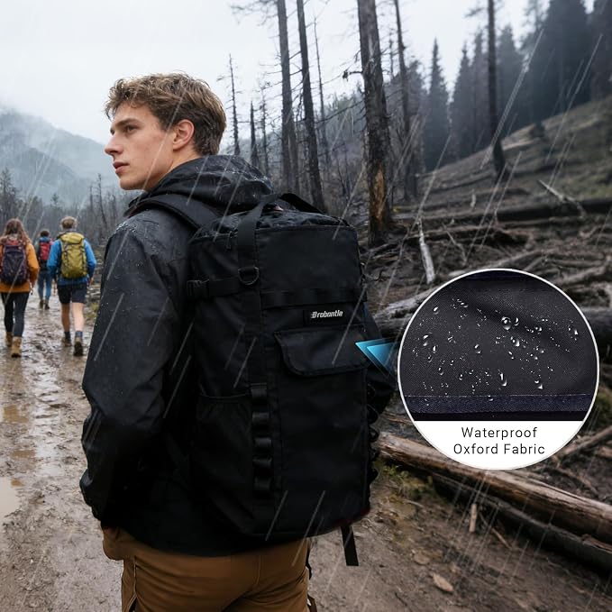 Climbing Rope Bag,Large Capacity Arborist Rope Storage Bag,Waterproof Oxford Tree Rock Climbing Rope Backpack,Outdoor Climbing Gear Storage Bag with Hand Straps