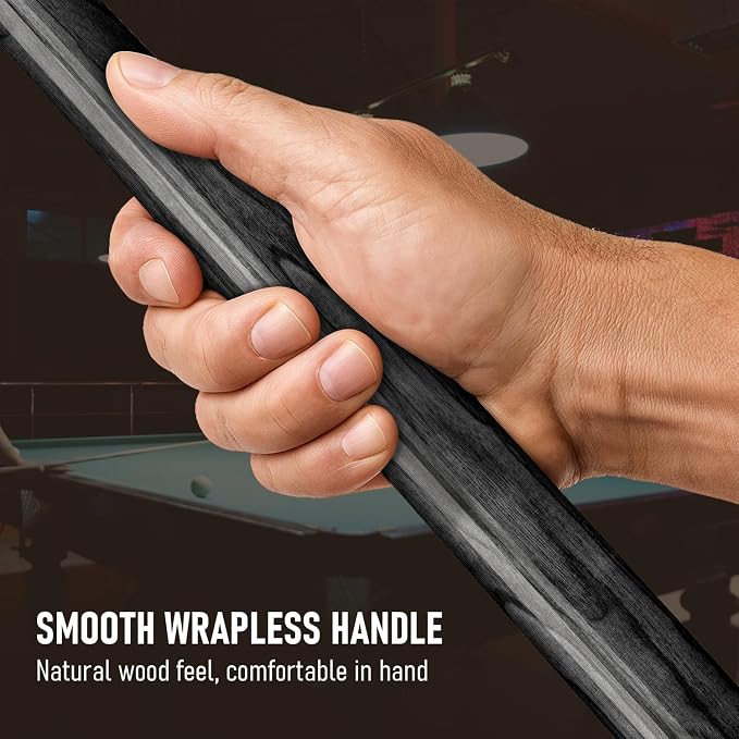 Series, Glass Fiber Pool Cue Stick, Uni-QR, 3/8-10, 5/16-18 Joint, Synthetic Leather Grip, 29" Glassfiber Shaft, 7-Layer Microfiber Tip