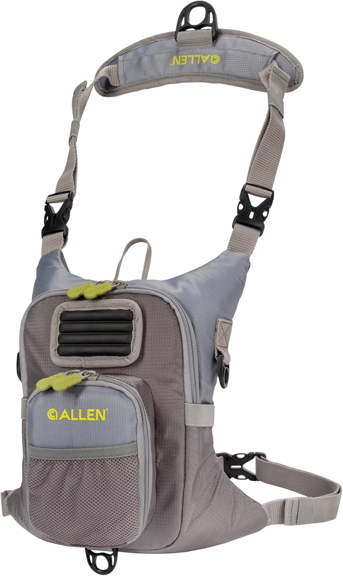 AC ALLEN Fall River Fishing Chest Pack, Fits Up to 2 Tackle/Fly Boxes, 152 Cu in / 2.5 L