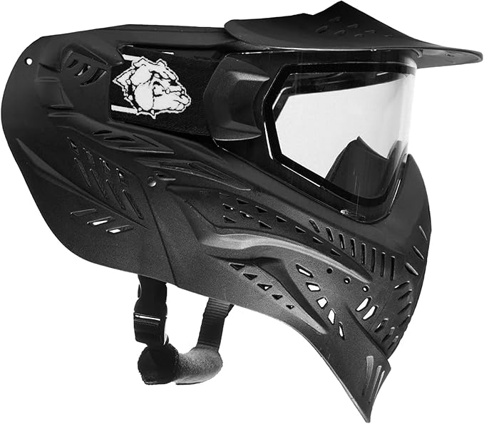 Maddog HK Army HSTL Paintball Airsoft Mask Goggle System | Replaceable Thermal Dual-Pane Anti Fog Lens | Adjustable Full-Face Safety Certified Protection