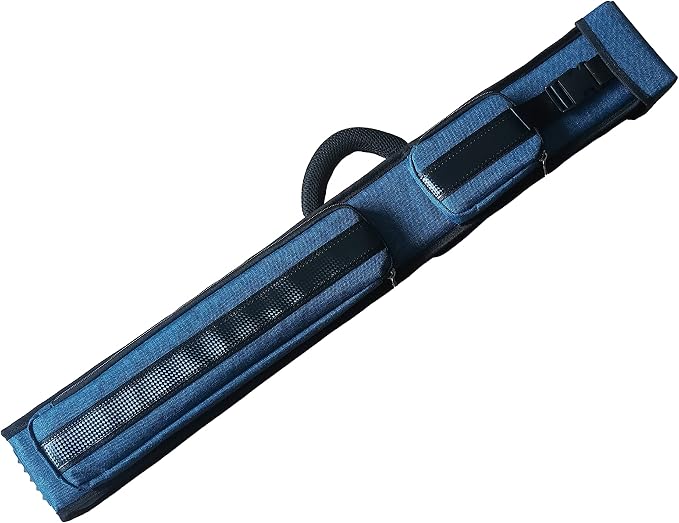 Champion 2X2,2X3,3X4 Nylon/Leatherette Billiard Pool Cue Stick Hard Case
