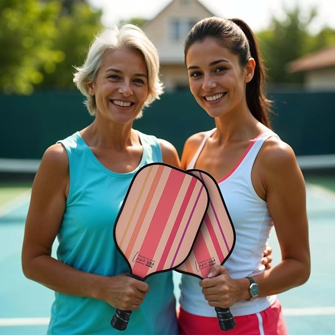 Palms-O-Aces Carbon Fiber Pickleball Paddle – USAPA Approved 16mm T700 Graphite Paddle with Textured Spin Surface | Lightweight Carbon Fiber Pickleball Paddles & Racket | Includes Paddle Cover