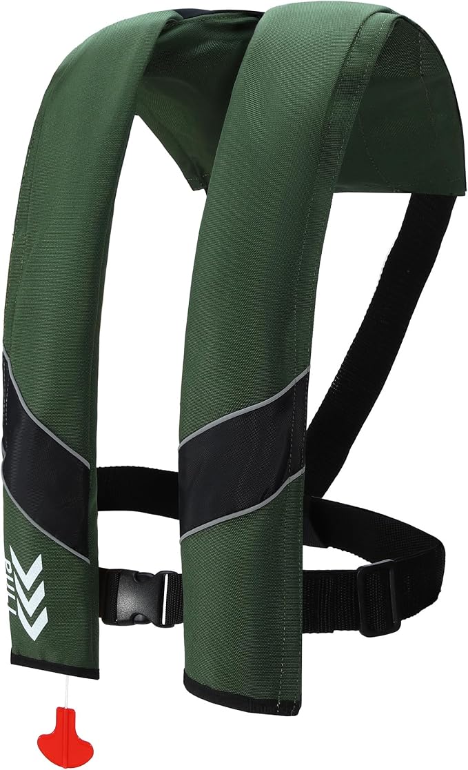 Automatic Inflatable Life Jackets for Adults Life Vests PFD Low Profile Load Capacity Up to 330lbs
