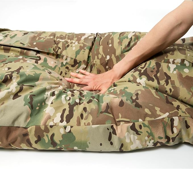 MT Military Army Force Defence 4 & Tropen Patrol Mummy Sleeping Bags with Bivy Cover Compression Sack, Modular Sleeping System 2.0 for Cold Weather,