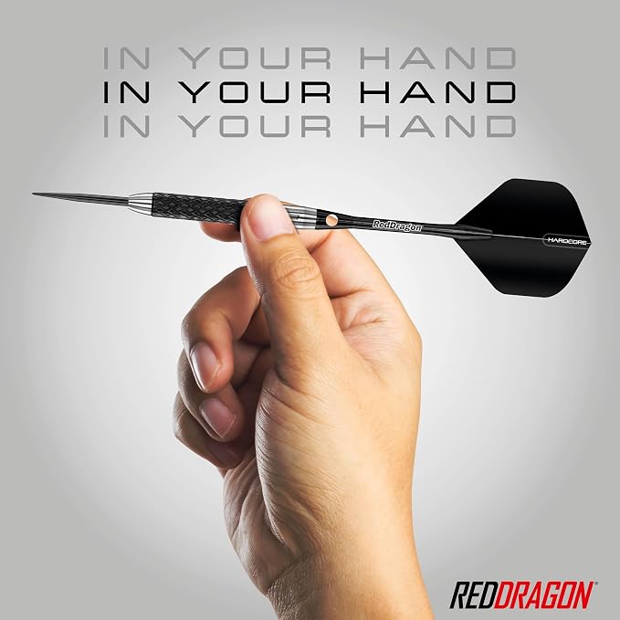 RED Dragon Rat 26g, 28g, 25g, 30g, 32g or 35g Tungsten Darts Set with Flights and Stems