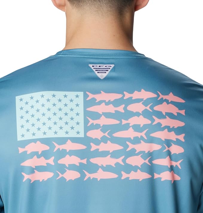 Columbia Terminal Tackle PFG Fish Flag Long Sleeve