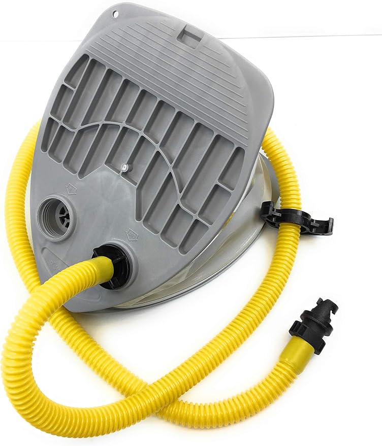 Seamax 7L Single Stage Foot Pump for Inflatable Boats, Max 3.6 PSI Support Inflation and Deflation