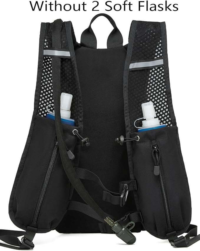Insulated Hydration Pack Hiking Water Backpack Running Vest with 3L TPU Bladder Bag for Marathon Cycling Men