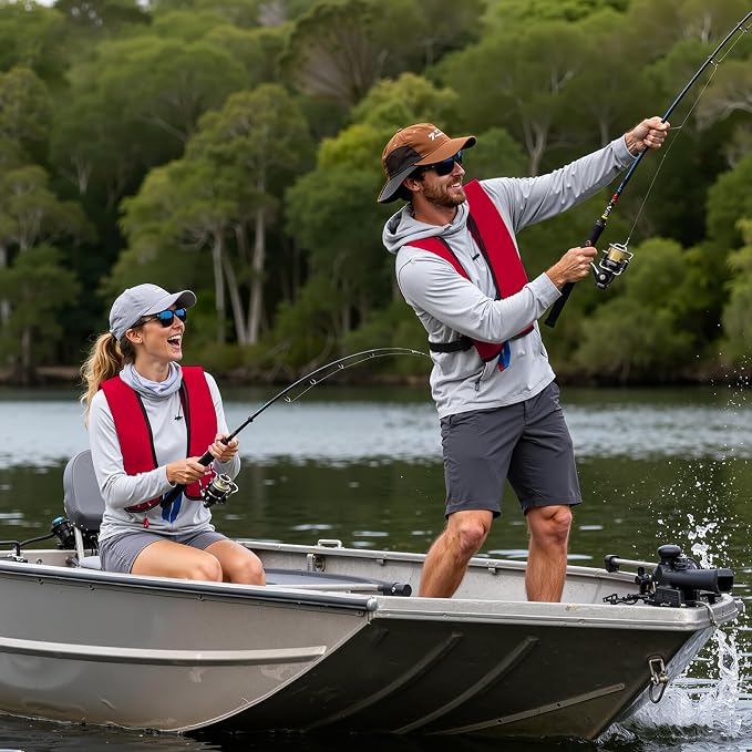Adult Inflatable Life Jacket/Kayak Buoyancy Vest | Fishing Sailboat PFD Thin Weight Suitable for up to 330 pounds