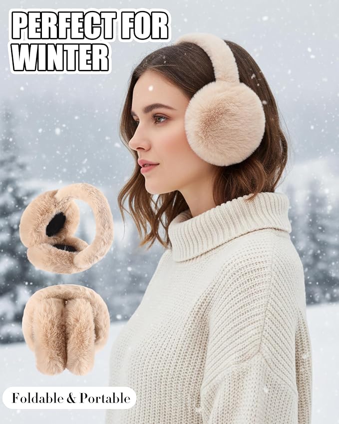 16 Pcs Women Hat Scarf Gloves Ear Muffs Set Winter Knitted Pom Beanie Hats Scarf Touch Screen Gloves for Men Adult Homeless
