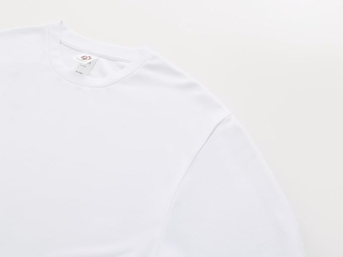 Mens Long Sleeve T-Shirts Casual Crew Neck Tee Shirt Summer Soft Running Swimming Cycling Fishing Tops