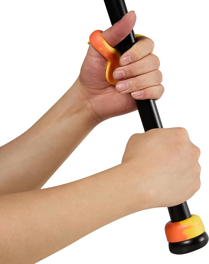 Bat Grip Choke Up Rings,Premium Choke Up Rings, Pressure Baseball Rings,Including: 8 Pack Choke up Rings, 2 Wrist Protectors