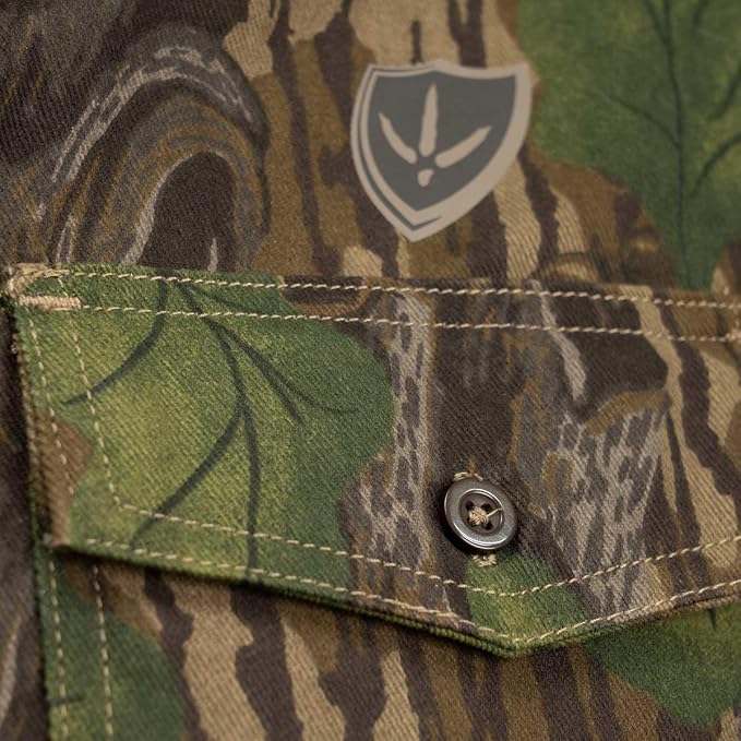 BLOCKER OUTDOORS Lightweight Finisher Turkey Hunting Button-Up Shirt