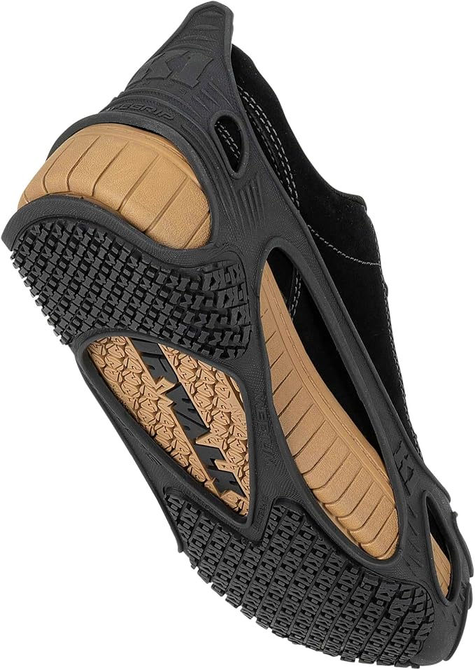 K1 Series SG1 Non-Slip Grip on Oil & Grease for Work/Safety Shoes - Traction Aids for Men & Women in Food Service, Warehouse