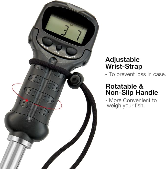 Piscifun Fishing Line Winder Spooler & Fish Gripper with Digital Fish Scale
