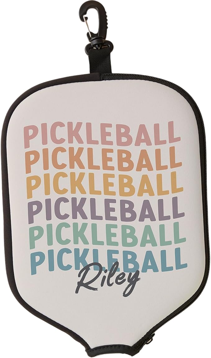 Personalization Universe Personalized Pickleball Paddle Covers