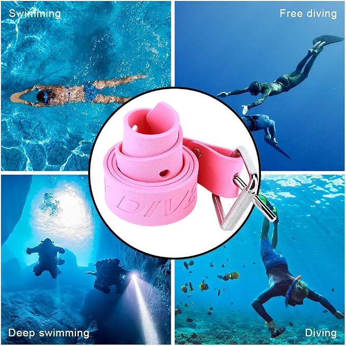 Dive Weight Belt, Rubber Dive Weight Belt Diving Weight Belt With Quick Release Buckle