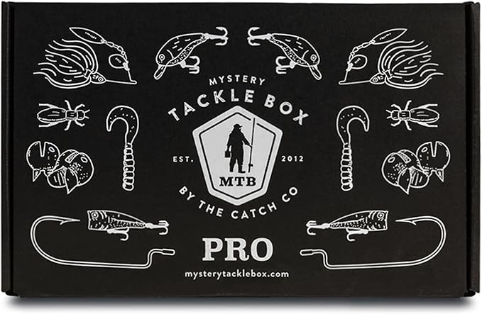 Catch Co Mystery Tackle Box Panfish & Trout Fishing Kit | Panfish, Trout, Perch, Sunfish, Bluegill, Fishing Gift, Fishing Gifts for Men, Lures, Baits