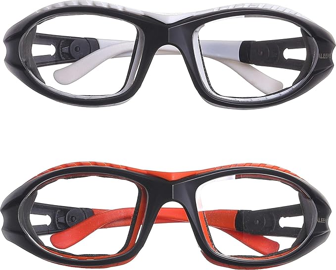 Orange + White Goggles Bundle - Anti Fog - Anti Scratch - One Size Fit Protection