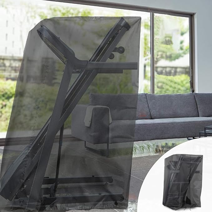 Treadmill Cover, Folding Treadmill Covers Waterproof for Foldable Running Machine Indoor Outdoor