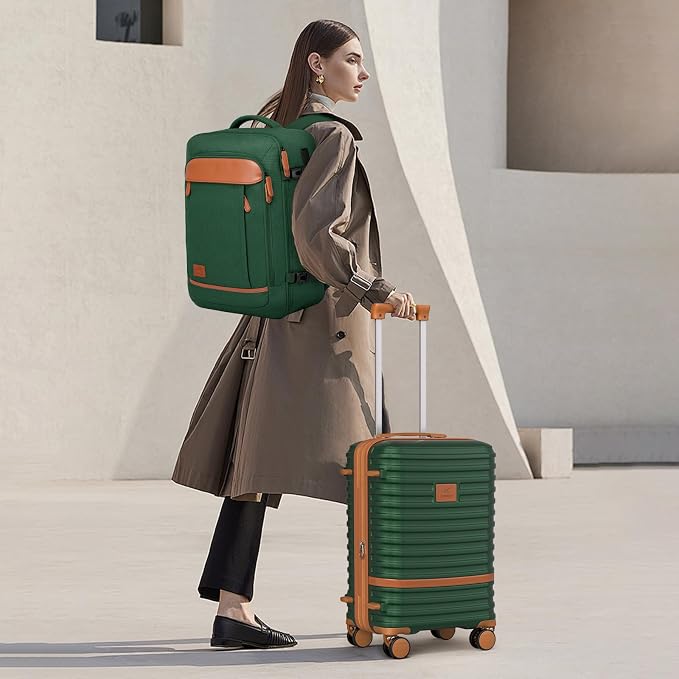 Joyway Expandable Luggage Sets 5 Piece, Lightweight Hard Shell Travel Suitcase Set with Spinner Wheels and TSA Lock
