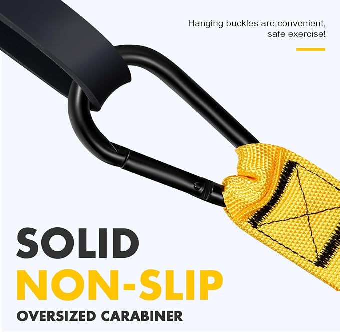 HOXWC Resistance Bands, Heavy Duty Pull Up Resistance Band with Door Anchor, Handles, Exercise Bands for Working Out Men&Women, Ideal for Pull Up, Muscle Training, Physical Therapy, and Home Workouts