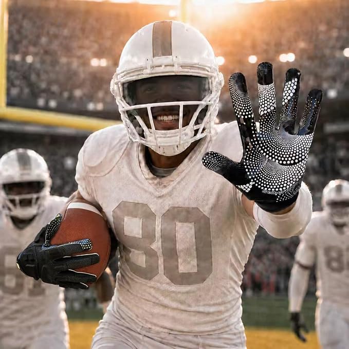 Seibertron Pro 3.0 Twelve Constellations Elite Ultra-Stick Football Receiver Gloves | Super Sticky Grip for Youth Kids Boys 8-12 Girls & Adult Men & Women, Perfect Sports Gift