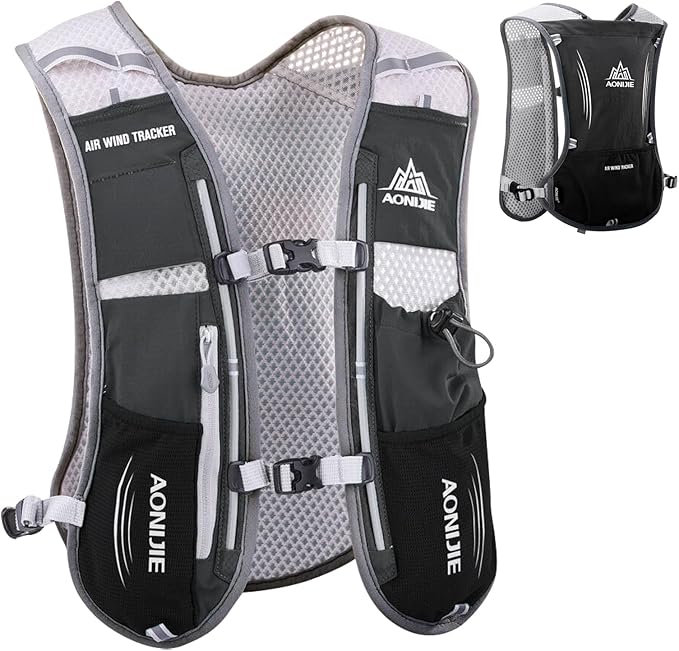 TRIWONDER Running Vest Hydration Pack Backpack for Men & Women, Lightweight Trail Marathon Run Race Vest for Cycling Jogging
