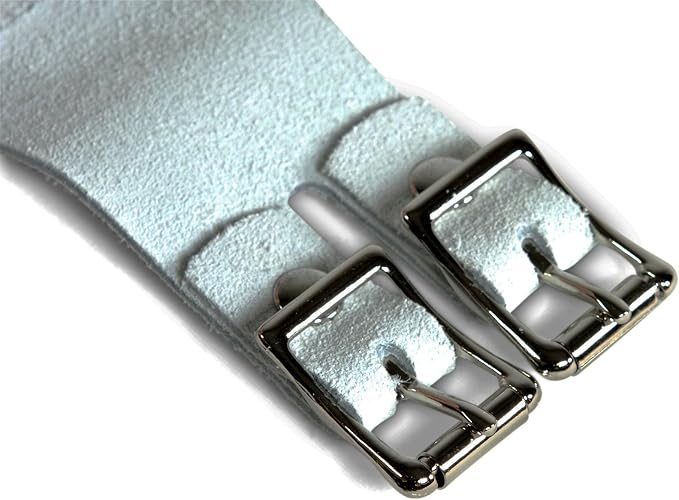Gibson Athletic Summit Uneven Bar Gymnastic Grips for Girls, Durable Leather Grip with Double Buckle Straps for Secure Grip, Hand Grips for Early Competitor Gymnasts - Made In USA
