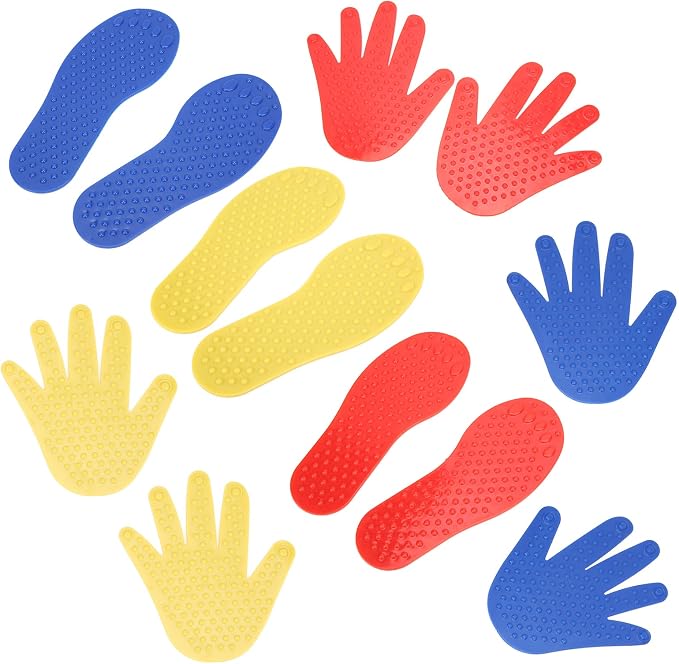 Foot and Hand Exercise Mat for Children Over 1 Year Old Integrated Coordination Play Mat for Development and Motor Skills Fun Gaming Mat for