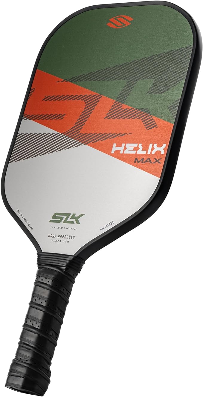 Selkirk Sport SLK Helix Pro Pickleball Paddle | Thermoformed Carbon Fiber Pickleball Paddles with Carbon Fiber & Fiberglass Hybrid Face | Unmatched Control