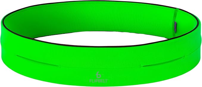 FlipBelt Classic Running Belt, Belt Bag & Fanny Pack for Men and Women - Phone Holder, Waist Pack, Running Accessories, Belt Pouch, Money Belt, USA Running Company