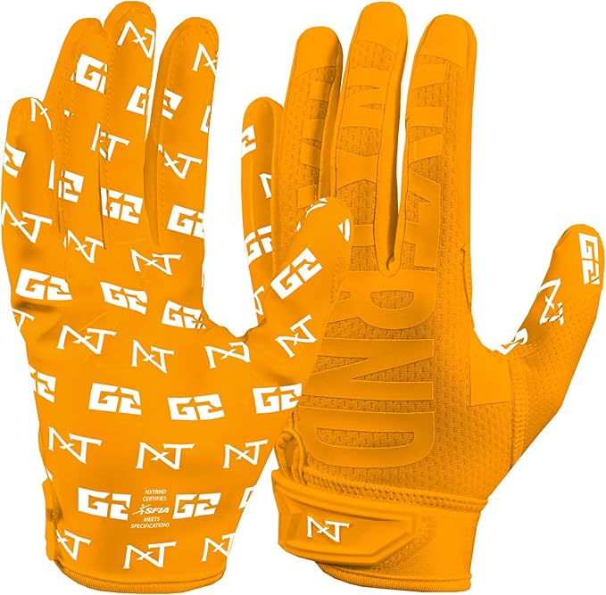 Nxtrnd G2 Pro Football Gloves, Men's Ultra Sticky Elite Receiver Gloves