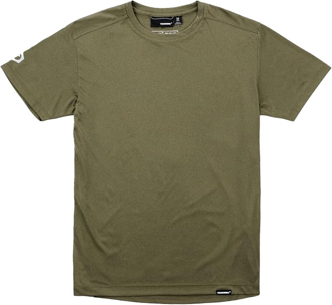 TRUEWERK Men's UPF 50+ Sun Protection Shirt - B1 Short Sleeve Work Tee, Moisture Wicking, Lightweight