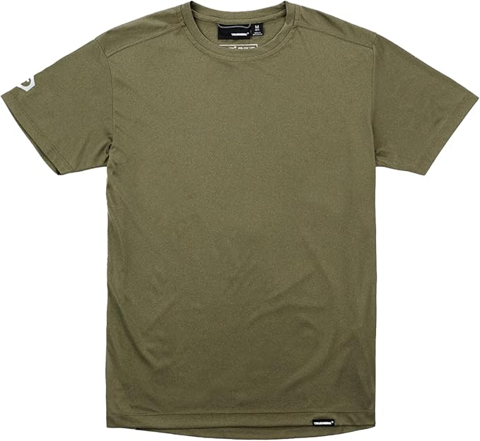 TRUEWERK Men's UPF 50+ Sun Protection Shirt - B1 Short Sleeve Work Tee, Moisture Wicking, Lightweight