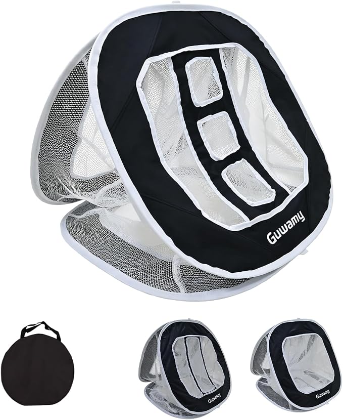 3-in-1 Pop Up Golf Chipping Net – Precision & Distance Trainer, Easy Indoor/Outdoor Setup – Ideal Gift